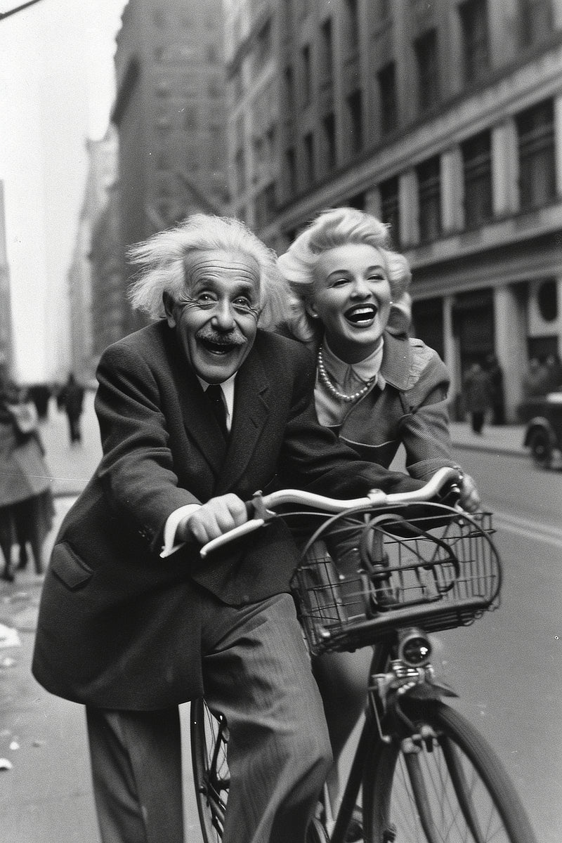 Riding a bike in New York 02